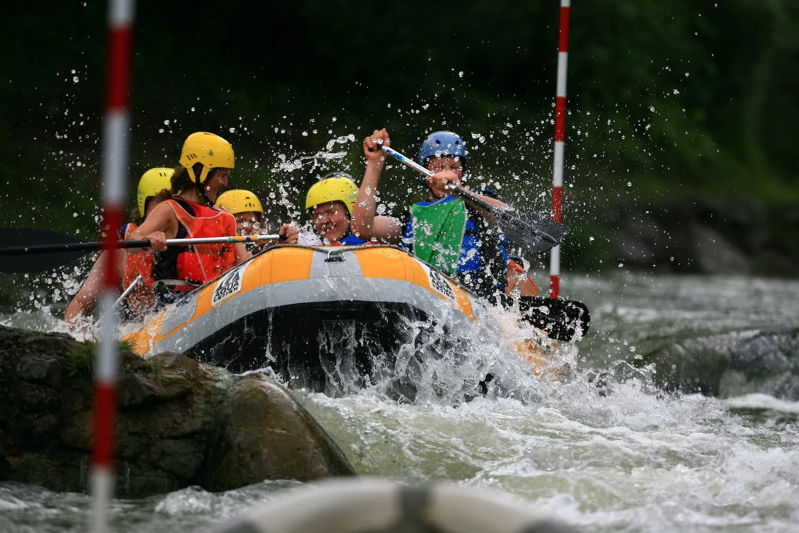 Rafting Parc des eaux vives à Huningue