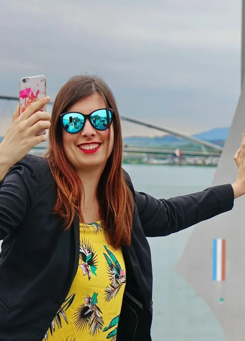 Un selfie sur 3 Pays en même temps