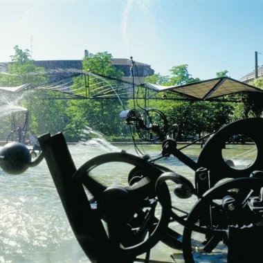 Fontaine de Tinguely Standortmarketing Basel